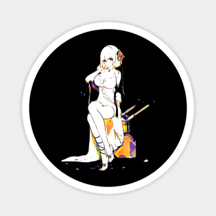 Sirius Azur Lane Pop Art Magnet